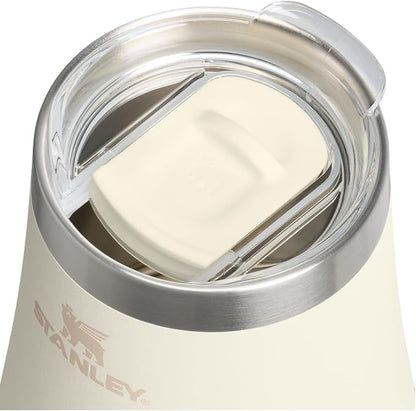STANLEY Reserve Wine Tumbler | 11 oz Stainless Steel Travel Mug For Wine, Cocktails, Soda | Keeps Drinks Cold for Hours | BPA-Free | Cream