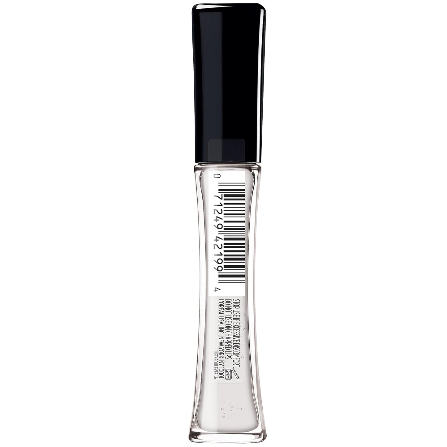 L'Oreal Paris Infallible Pro Gloss Plump Lip Gloss with Hyaluronic Acid, Long Lasting Plumping Shine, Lips Look Instantly Fuller and More Plump, Mirror, 0.21 fl. oz. (Pack of 2)