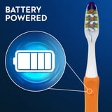 Oral-B Toothbrush, Vibrating Pulsar Battery Toothbrush, Medium, 1 Count, Adults and Children 3+