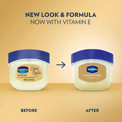 Vaseline Lip Therapy, Creme Brulee 0.25 oz (6 Pack)
