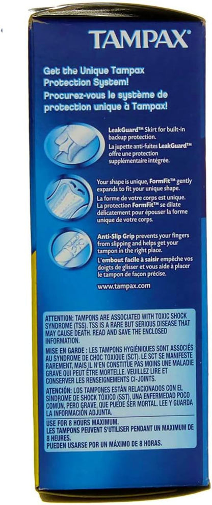 Tampax Tampons with Flushable Cardboard Applicator - Regular - 20 ct - 2 pk