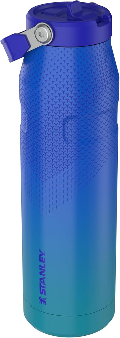 Stanley 1913 Flip Straw Sports Water Bottle 1.06L - Pacific Hypergrip