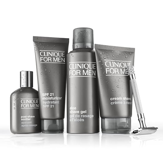 Clinique For Men Cream Shave Shaving Cream | Rich Dry Skin Formula | Hydrating | Softens Beard + Soothes, 4.2 Fl Oz