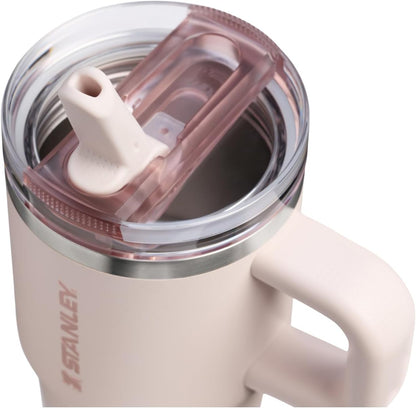 STANLEY Quencher ProTour Flipstraw Tumbler, 20 oz, Rose Quartz