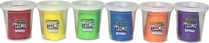 Crayola Special Effects Dough in 3oz Tubs in Pearl, Cosmic & Neon – Party Favors, Fidget Toys, Sparkling Colors, Creative Play, Safe Non-Toxic, Classroom Fun or Non-Candy Alternative (Cosmic, 18 Pack)