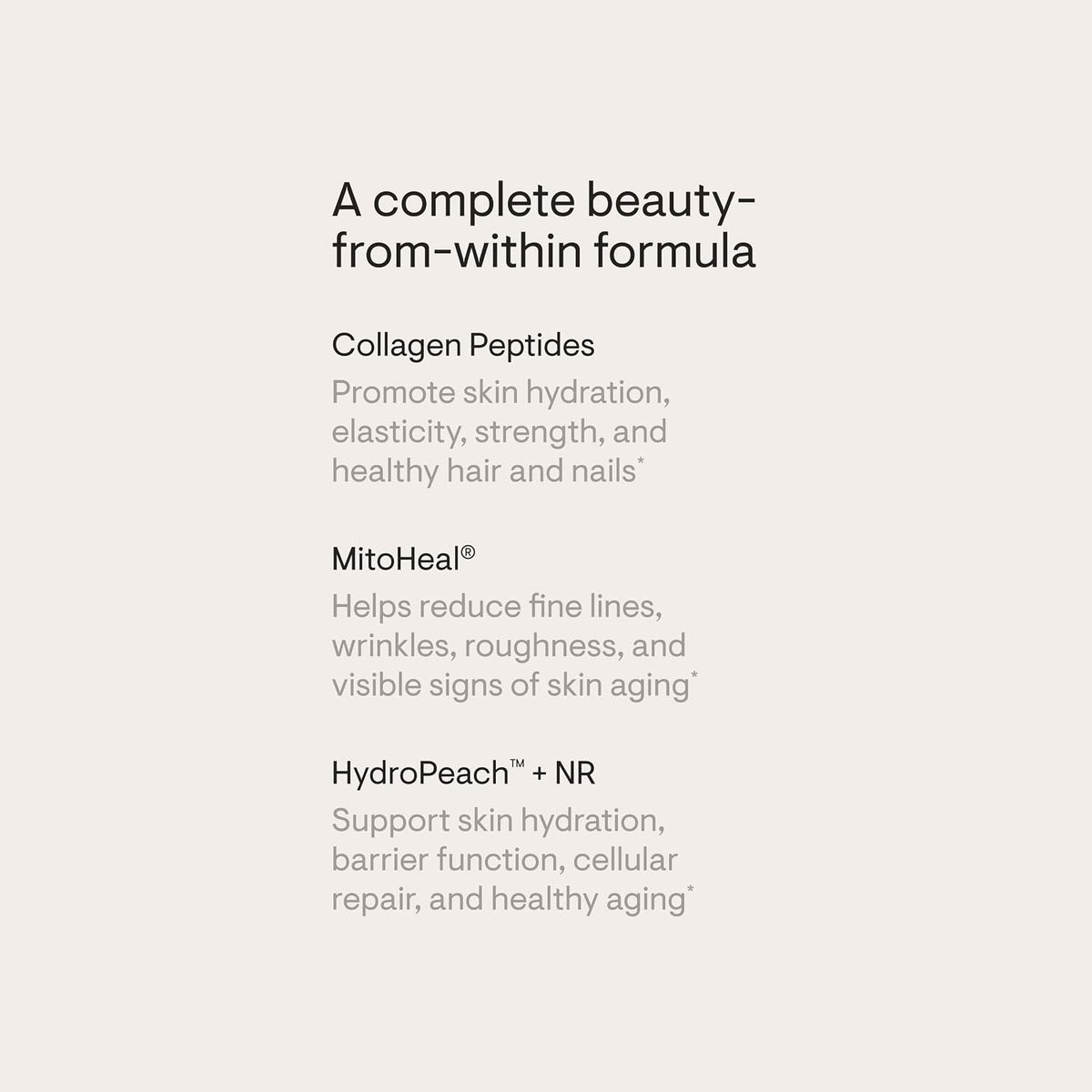 THORNE Collagen Plus, Collagen Peptides with NR & Ceramides, 30 Servings