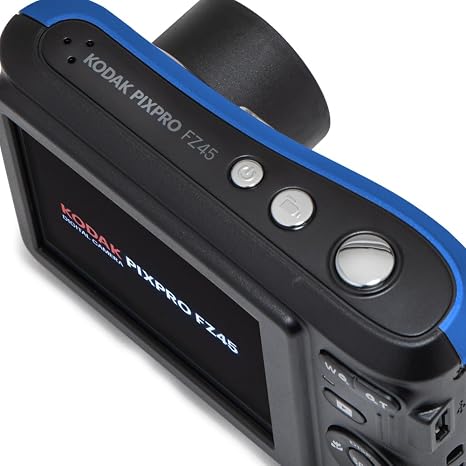 Kodak PIXPRO Friendly Zoom FZ45 16MP Digital Camera with 4X Optical Zoom 27mm Wide Angle and 2.7" LCD Screen