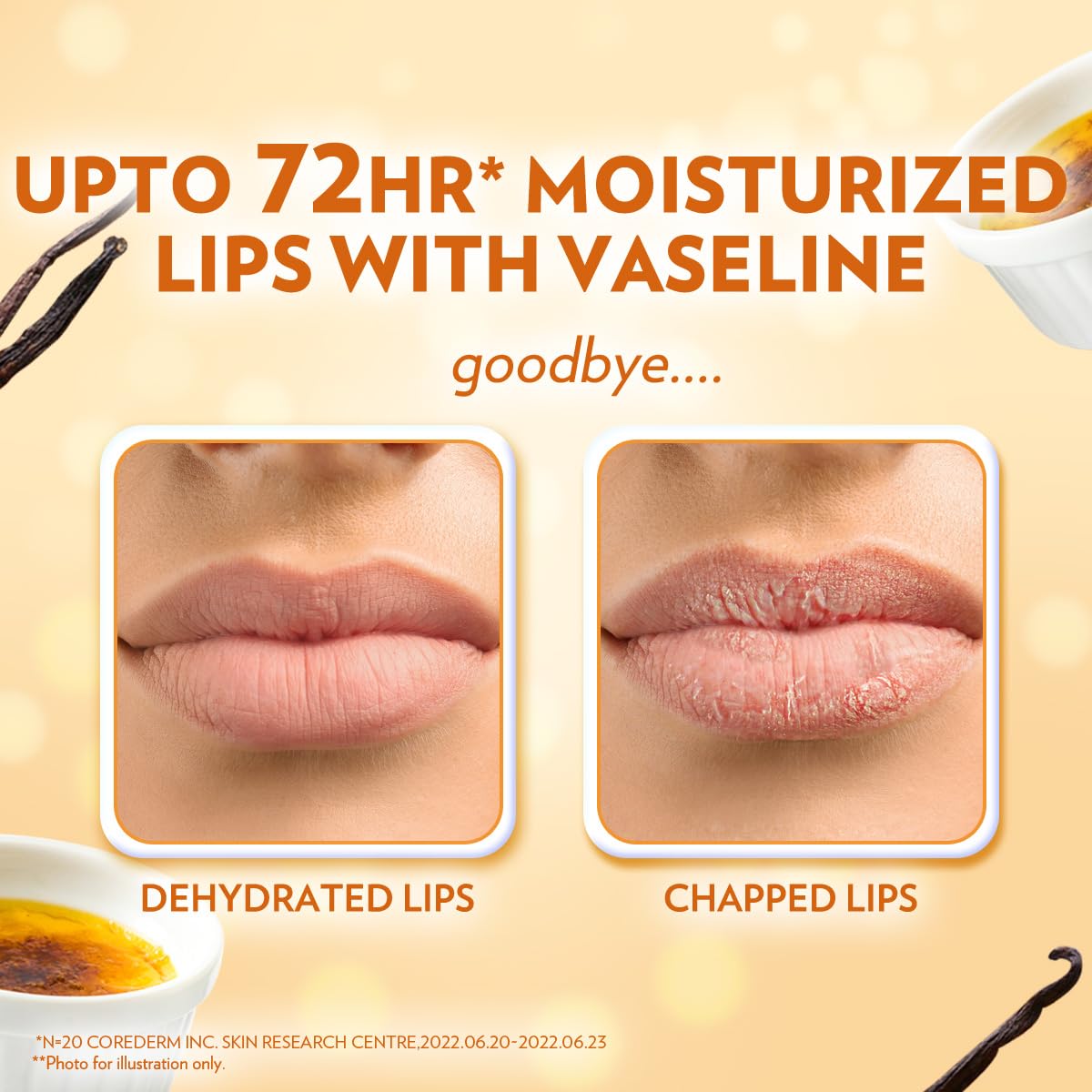 Vaseline Lip Creme Brulee Size .25z Vaseline Lip Therapy Creme Brulee .25z