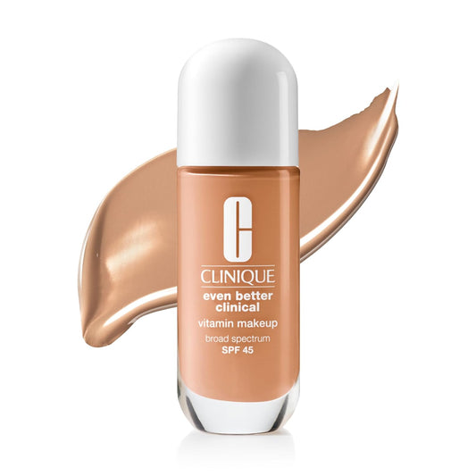 Clinique Even Better Clinical Vitamin Makeup Broad Spectrum SPF 45 With Vitamin C, Vitamin E + Vitamin B3 | Light Coverage + Vibrant Finish