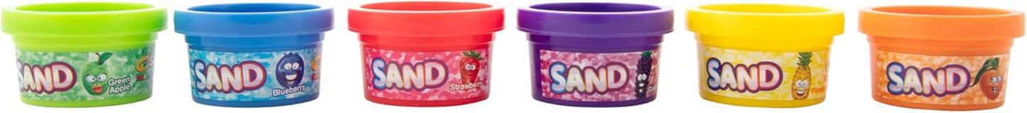 Crayola Silly Scents Play Sand – 60 Mini 1oz Tubs of Moldable Sensory Sand in 6 Bright Colors | Easter Day Party Favors, Classroom Prizes, Sensory Toys, Fidget & Creativity