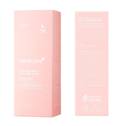 medicube Wrapping Mask Collagen - Overnight Peel Off Facial Mask