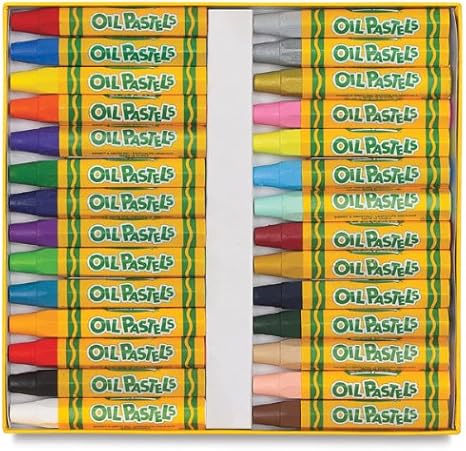Crayola Oil Pastels, Assorted Colors, 16 Count