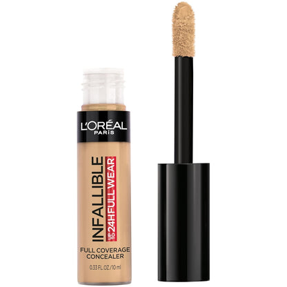 L'Oreal Paris Makeup Infallible Full Wear Waterproof Matte Concealer, Full Coverage, Cedar, 0.33 fl. oz.