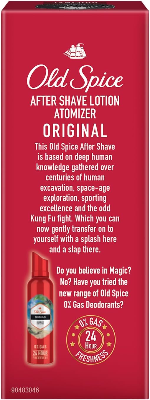 Old Spice After Shave Lotion Atomizer Original - 150 ml