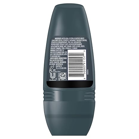 Dove Men+Care Clean Comfort Roll on Deodorant, Aluminum Free, For All Day Underarm Odor Protection, 4-Pack, 1.7 Fl Oz Each, 4 Bottles