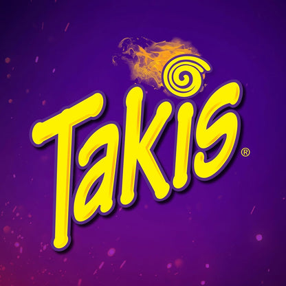 Bundle of Takis Fuego + Blue Heat (17 oz) Fiesta Size Bag, Hot Chili Pepper Flavored Extreme Spicy Rolled Tortilla Chips