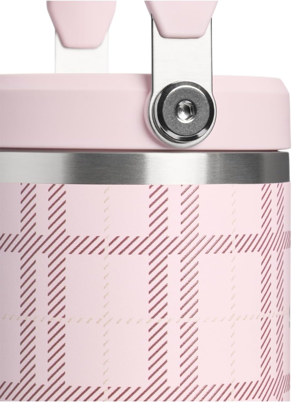 STANLEY IceFlow 2.0 Flip Straw Tumbler, 30 oz, Blossom Plaid