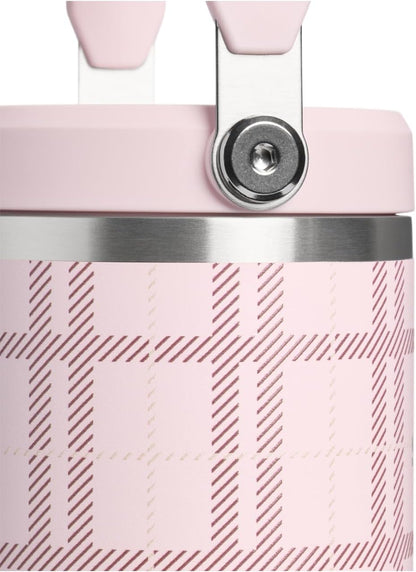 STANLEY IceFlow 2.0 Flip Straw Tumbler, 30 oz, Blossom Plaid