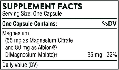 THORNE - Bone Health Bundle - DiCalcium Malate and Magnesium CitraMate - 90 to 120 Servings