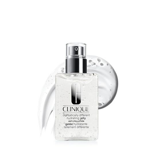 Clinique Dramatically Different Hydrating Jelly Lightweight Oil Free Face Moisturizer With Hyaluronic Acid For All Skin Types