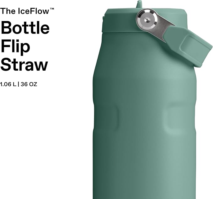 Stanley 1913 Flip Straw Sports Water Bottle 1.06L - Shale