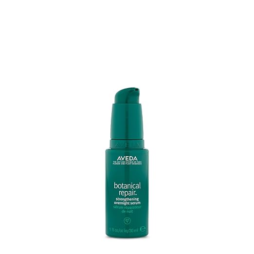 Aveda Botanical Repair Strengthening Overnight Serum | Bond-Building Serum | Reduces the Look of Split Ends | Repairs Damaged Hair | With Nangai Oil | 99% Naturally Derived*