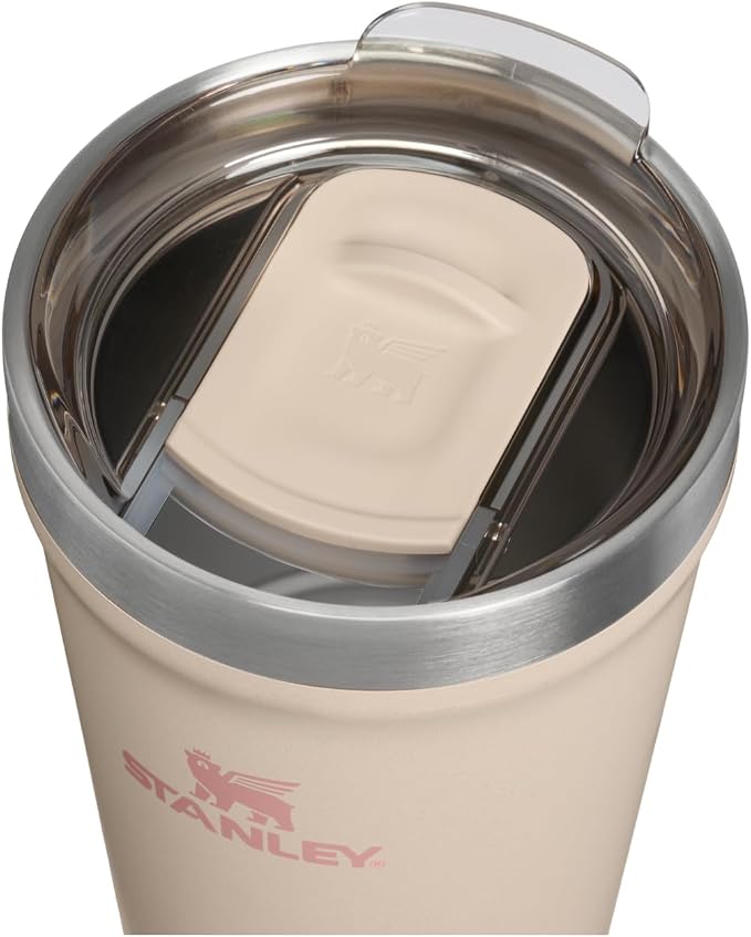 STANLEY Everyday Tumbler 16 oz | Press Fit Drink Through Lid | Beverage, Coffee, and Cocktail Cup | Insulated Stainless Steel Wine Glass | BPA-Free | Champagne