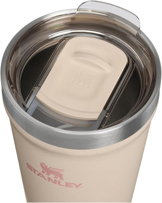 STANLEY Everyday Tumbler 16 oz | Press Fit Drink Through Lid | Beverage, Coffee, and Cocktail Cup | Insulated Stainless Steel Wine Glass | BPA-Free | Champagne