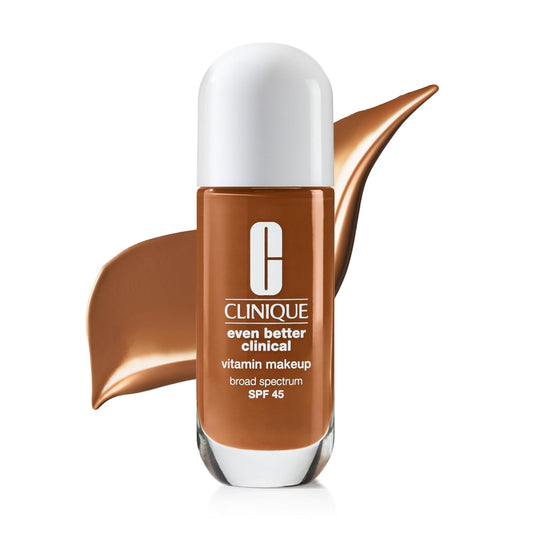 Clinique Even Better Clinical Vitamin Makeup Broad Spectrum SPF 45 With Vitamin C, Vitamin E + Vitamin B3 | Light Coverage + Vibrant Finish
