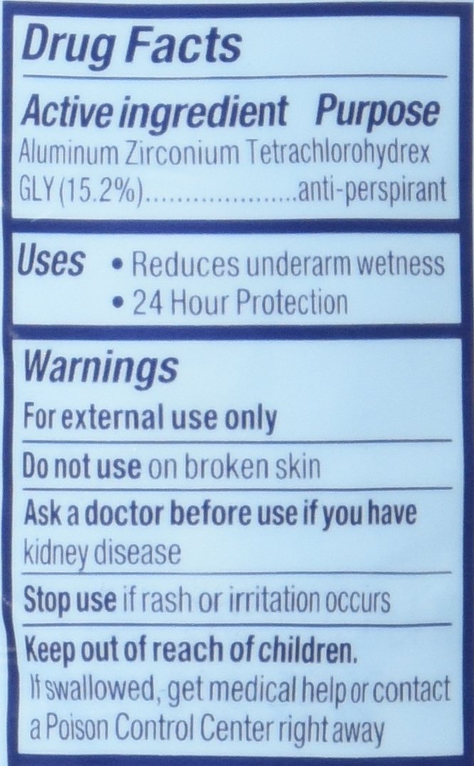 Dove Antiperspirant Deodorant 24-hour Sweat Protection Original Clean Deodorant for Women 2.6 oz, 2 Count
