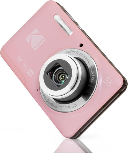 KODAK PixPro FZ55 Friendly Zoom Pastel Digital Camera Bundle