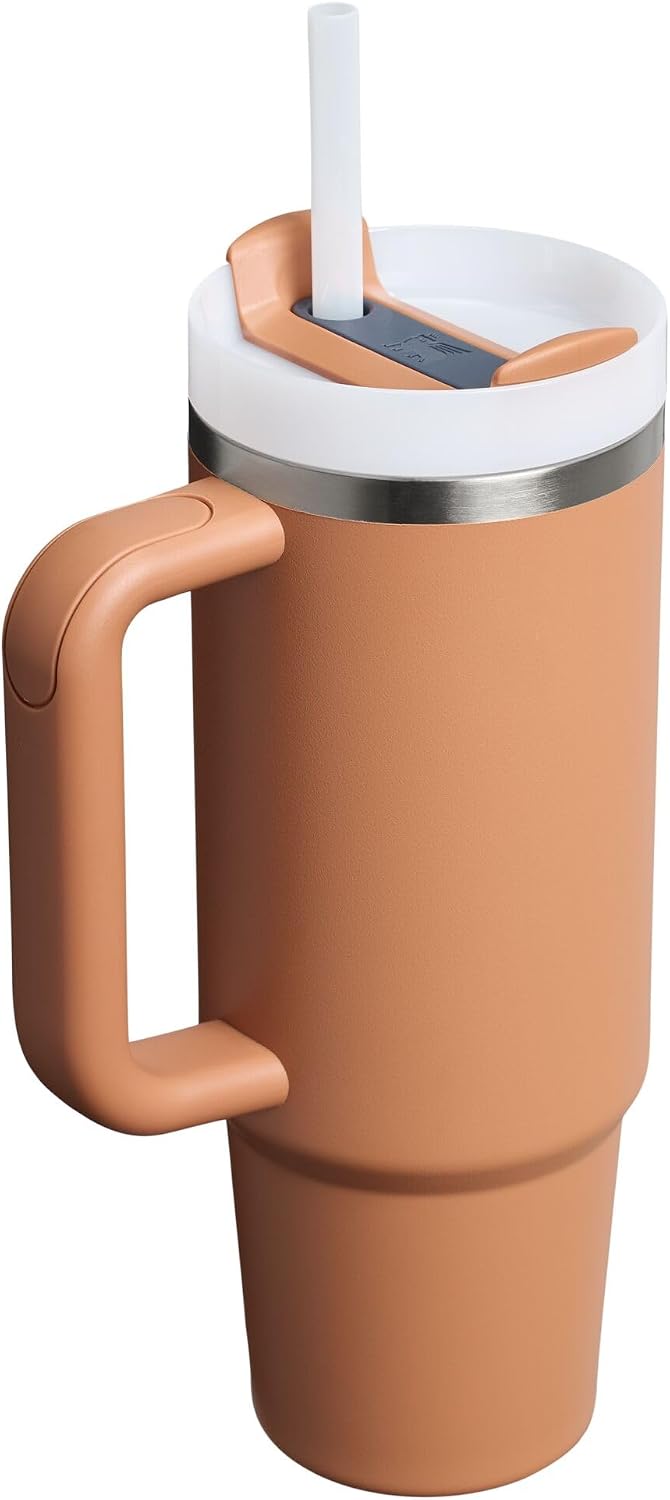 STANLEY Quencher H2.0 Flow State Tumbler, 30 oz, Toast