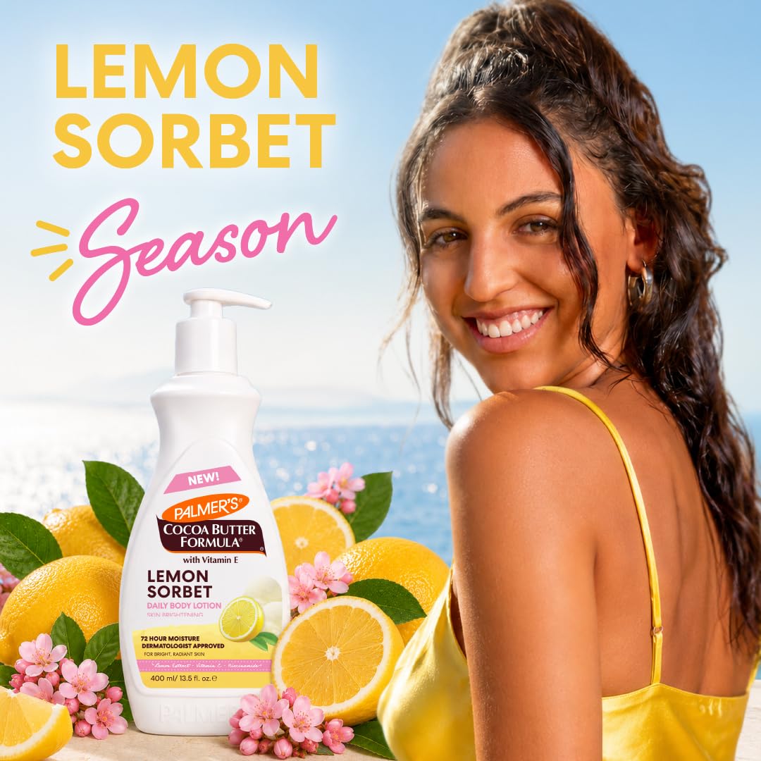 Palmer's Cocoa Butter Formula, Lemon Sorbet Body Lotion (13.5 fl oz)