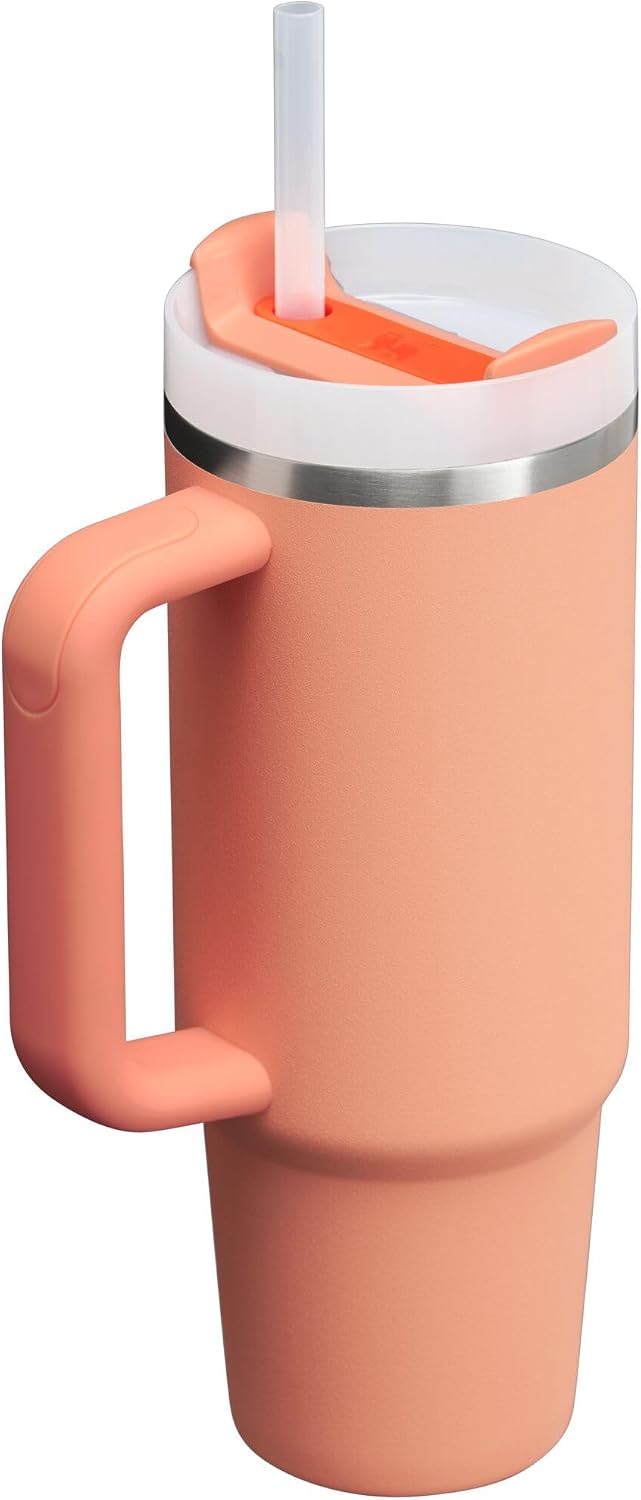 STANLEY Quencher H2.0 Flow State Tumbler, 30 oz, Nectarine
