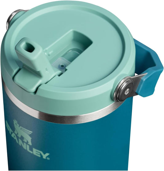STANLEY IceFlow 2.0 Flip Straw Tumbler, 30 oz, Coastal Teal