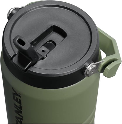 STANLEY IceFlow Flip Straw 2.0 Jug, 40 oz, Dried Pine