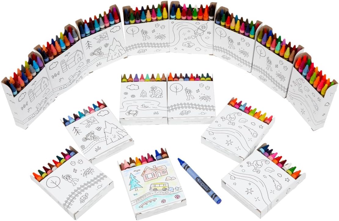 Crayola Crayon Tub (240ct), Bulk Crayons for Kids, Spring Craft Supplies, Classroom Coloring Gifts for Kids & Toddlers, Ages 3+