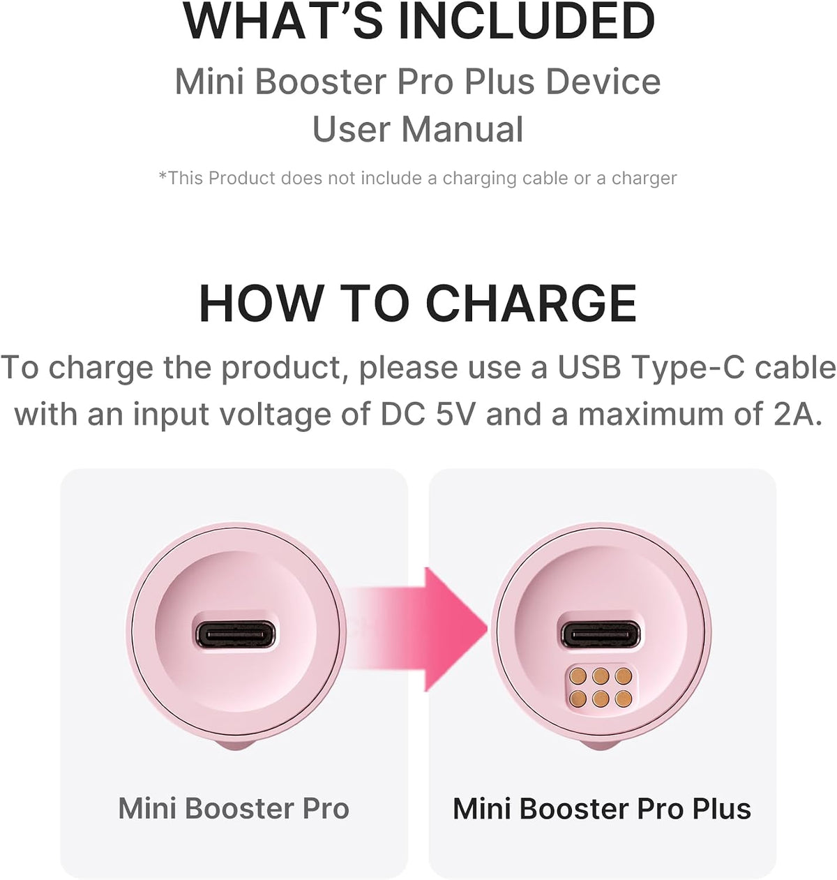 medicube Booster Pro Mini Plus - Portable Facial Device for Radiance, Beige
