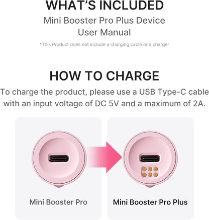 medicube Booster Pro Mini Plus - Portable Facial Device for Radiance, Beige