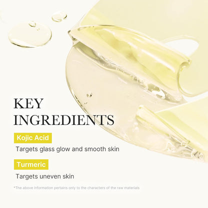 medicube Jelly Gel Mask with Brightening Kojic Acid Turmeric, 4EA