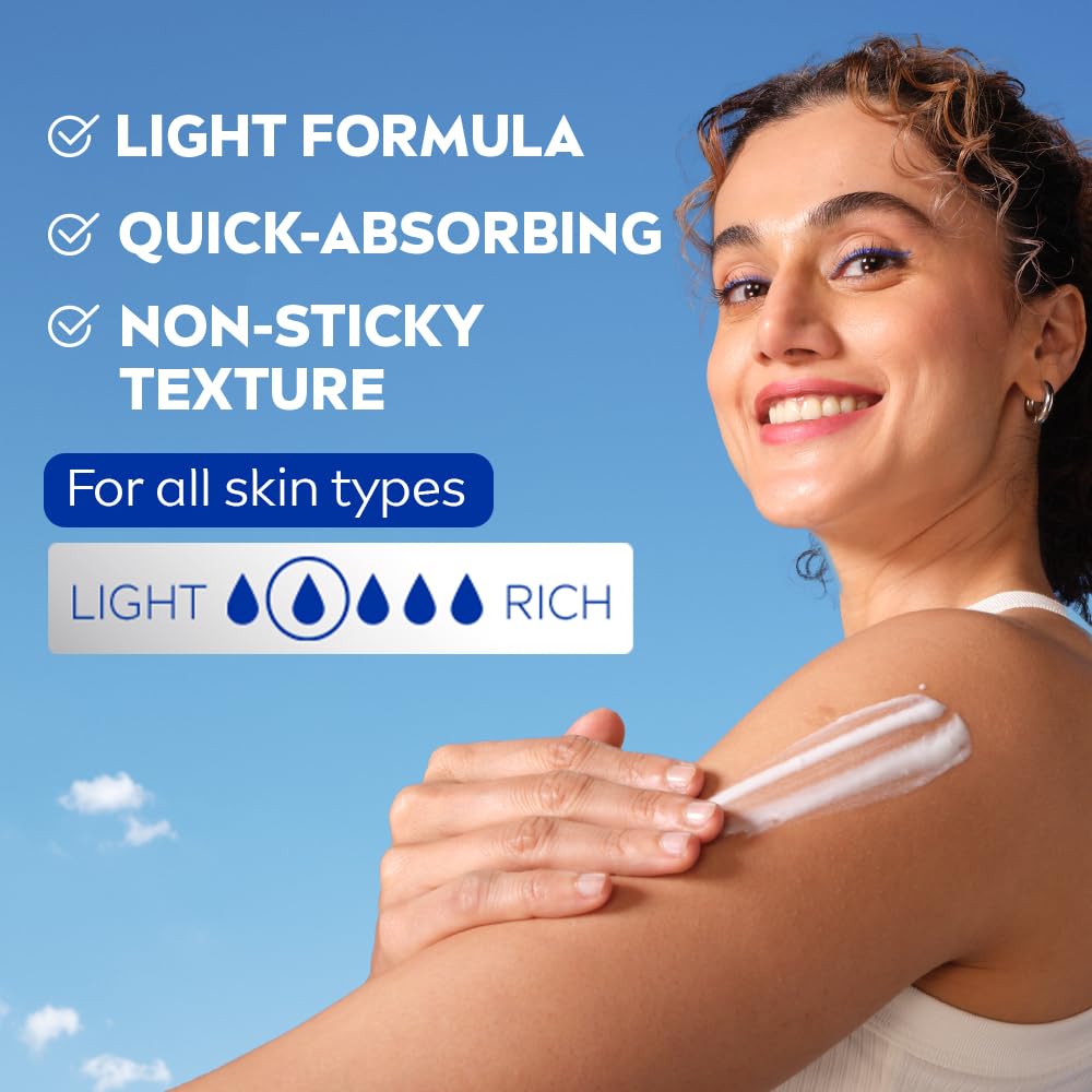 Nivea Body Lotion, Moisturizing, 200ml (6.8 fl oz)