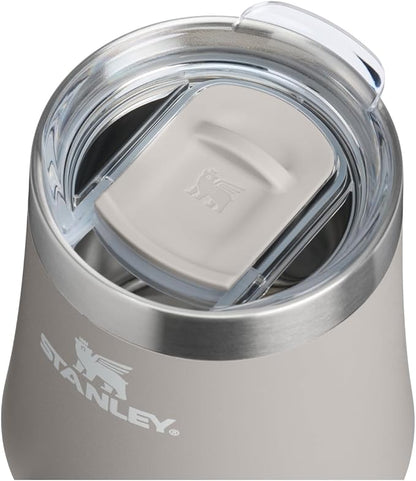 STANLEY Reserve Wine Tumbler | 11 oz Stainless Steel Travel Mug For Wine, Cocktails, Soda | Keeps Drinks Cold for Hours | BPA-Free | Ash