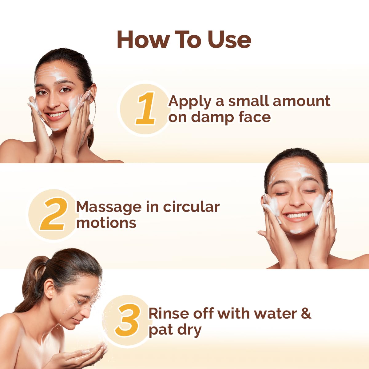 Mamaearth Ubtan De Tan Face Wash | Helps Reduce Tanning & Sun Damage | Gently Cleanses Dirt & Excess Oil | Enriched with Turmeric & Saffron | 3.38 Fl Oz (100ml)