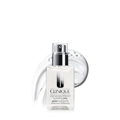 Clinique Dramatically Different Hydrating Jelly Lightweight Oil Free Face Moisturizer With Hyaluronic Acid For All Skin Types