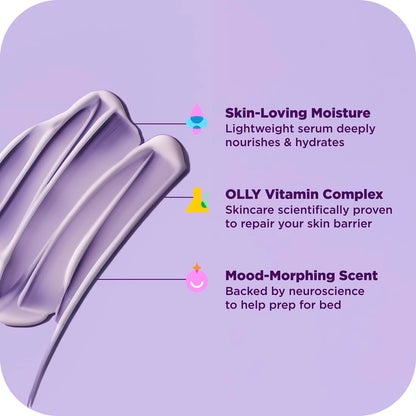 OLLY Vitamins Mini Body Serum & Body Wash Mixed Pack 4 Count Hydrates & Repairs Skin Barrier, TSA Approved
