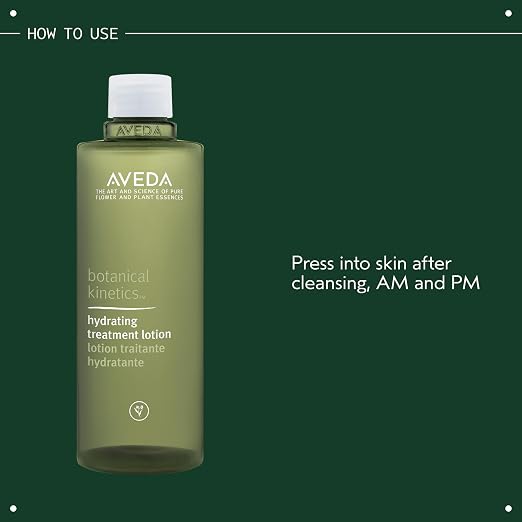 Aveda Botanical Kinetics Hydrating Treatment Lotion | Moisturizing Skin Essence | for All Skin Types | 99% Naturally Derived*, 5 Fl Oz