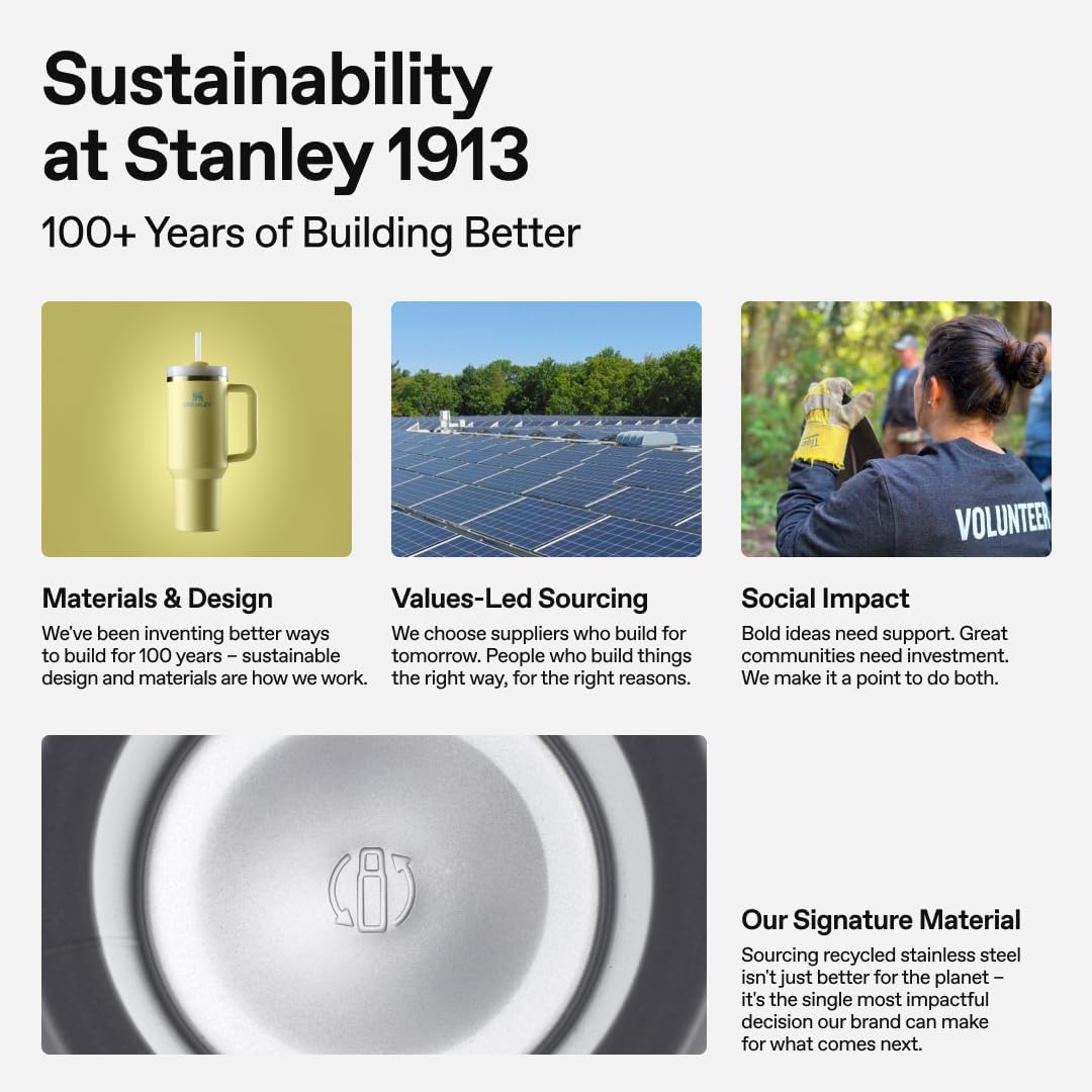 STANLEY Quencher H2.0 Flow State Tumbler, 30 oz, Ash