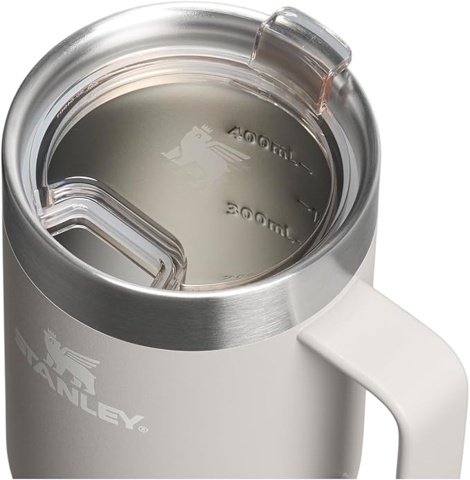 STANLEY The Everyday Suburban Mug | 16 oz | Drink Through Lid | Cup for Coffee, Tea and Drinks | Insulated Stainless Steel Coffee Mug | BPA-Free | Ash