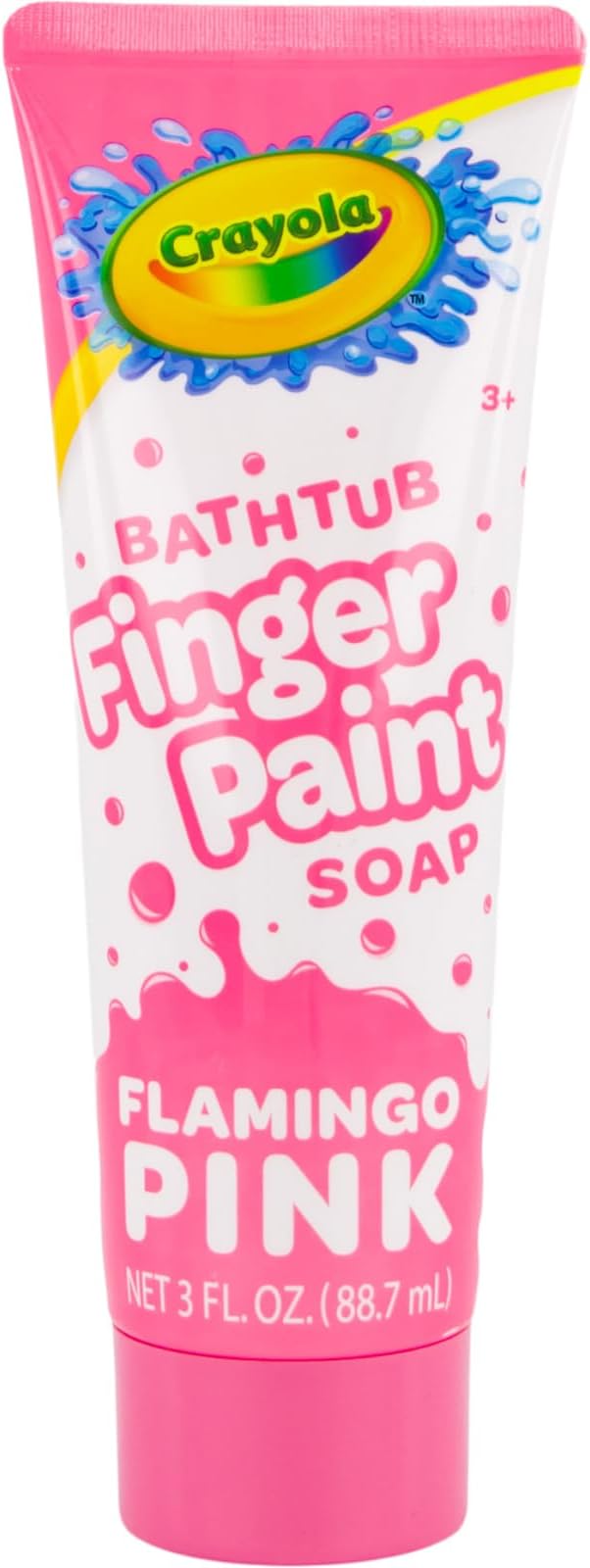 Crayola Bathtub Fingerpaint 5 Color Variety Pack, 3 Ounce Tubes (Bluetiful Blue, Screamin' Green, Radical Red, Flamingo Pink, Royal Purple)
