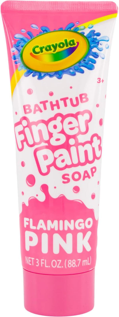 Crayola Bathtub Fingerpaint 5 Color Variety Pack, 3 Ounce Tubes (Bluetiful Blue, Screamin' Green, Radical Red, Flamingo Pink, Royal Purple)